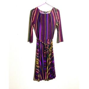 Lemmie for Nina Leonard Midi Dress